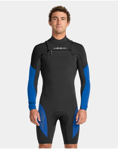 Quiksilver - Mens 2/2 Mercury Spring Chest Zip Wetsuit