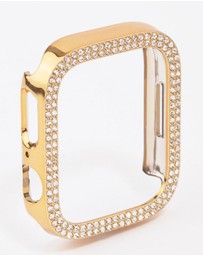 Lovisa - Gold Diamante Encrusted Watch Case 44/45mm
