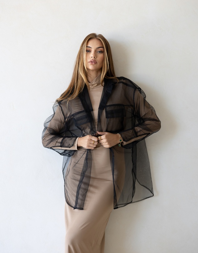 Mod Squad - Luxe Mesh Shacket
