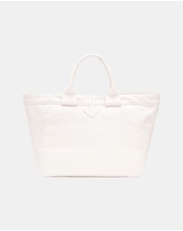 Longchamp - Le Roseau Canvas Tote Bag - Large