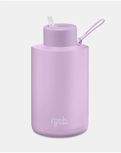 Frank Green - 68oz Stainless Steel Ceramic Reusable Bottle with Straw Lid