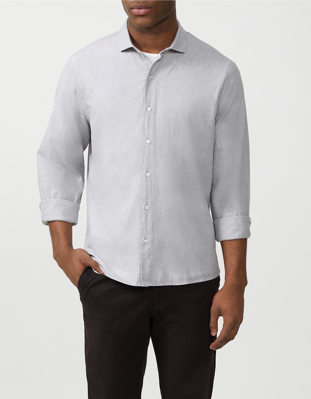 Van Heusen - Linen Cotton Blend Shirt