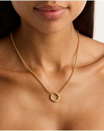 By Charlotte - Gold Horizon Annex Link Necklace