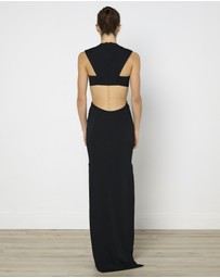 Cirkular - Pre-Loved - Scanlan Theodore Structured Cut Out Dress