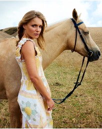 Binny - Straw Bale Dress