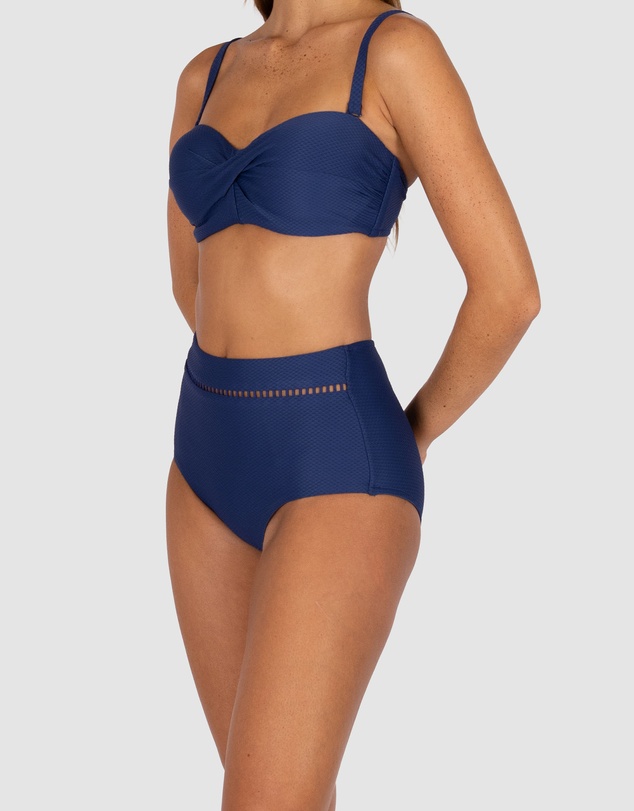 Baku Swimwear - Rococco Lace High Waist Bikini Bottom
