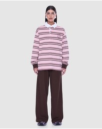 ENA PELLY - Rose RP Rugby Long Sleeve - ICONIC EXCLUSIVE