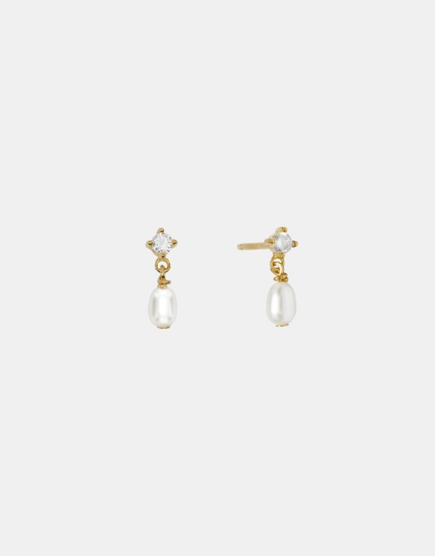 SAINT VALENTINE - Aspen Mini Drop Earrings - Gold