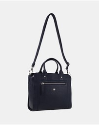 Pierre Cardin - Pierre Cardin Ladies Leather Mini Tote Crossbody Bag