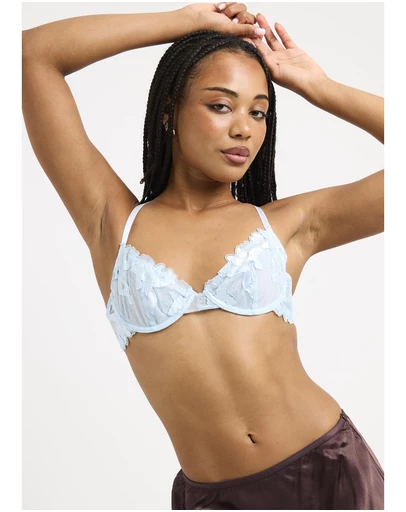 Love Notes - Ebba Embroidery Mesh Underwire