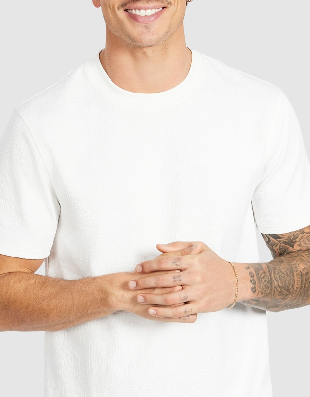 Tarocash - Richmond Textured T Shirt