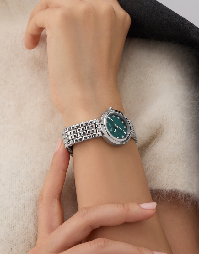 GUESS - Guess Clara Ladies Silver Tone Analogue Watch