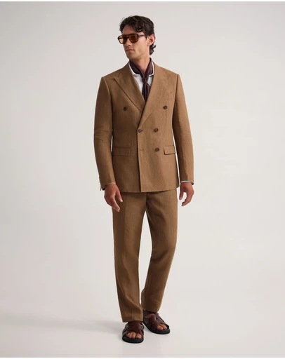 Oxford - Hardy Double Breasted Linen Jacket