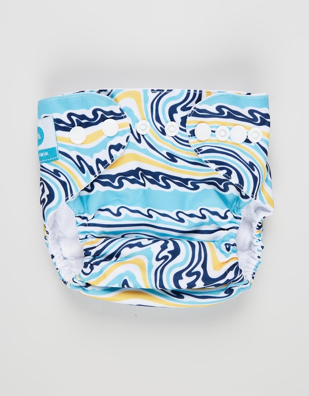 itti bitti - Reusable Swim Nappy - Summer Wave