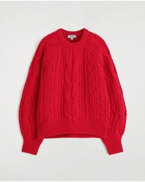 COS - Cable-Knit Wool-Cashmere Jumper