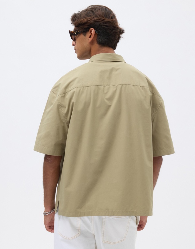 AERE - Gatz Cotton Poplin Shirt