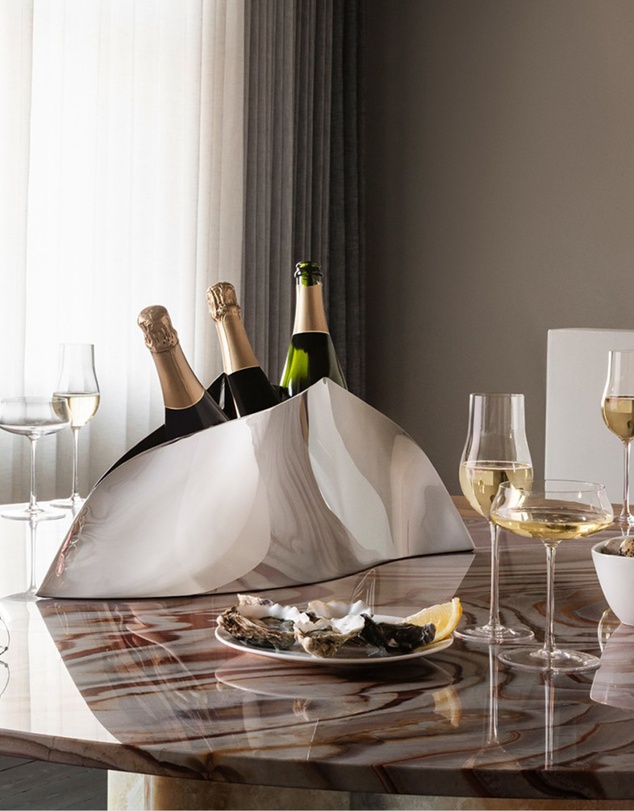 Georg Jensen - Sky Champagne Flute, 6 Pcs