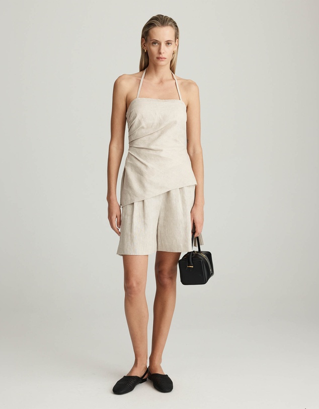 Mattir - Sable Linen Top