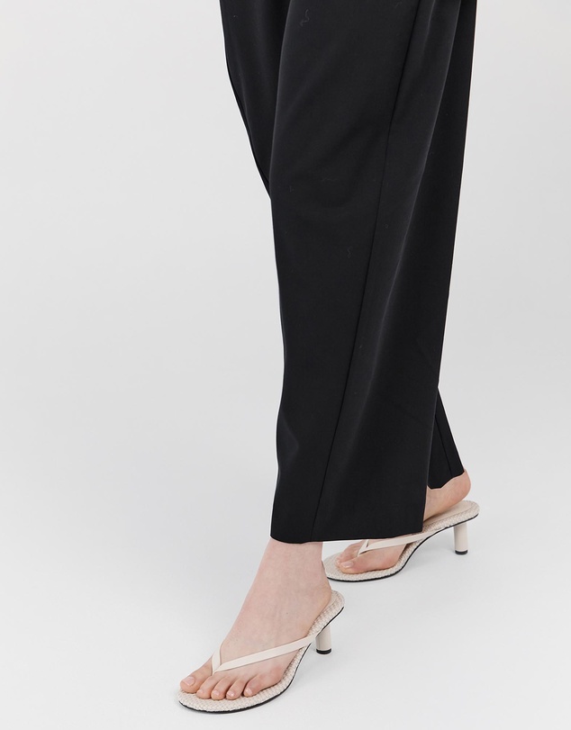 St. Agni - Woven Thong Heels