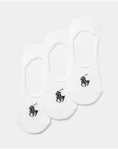 Polo Ralph Lauren - Big Pony No-Show-Liner 3-Pack