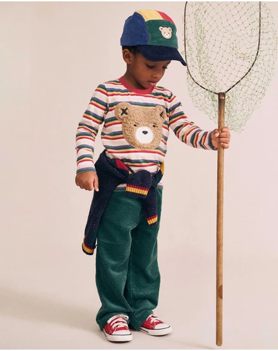 Huxbaby - Vintage Stripe Huxbear Top - Babies
