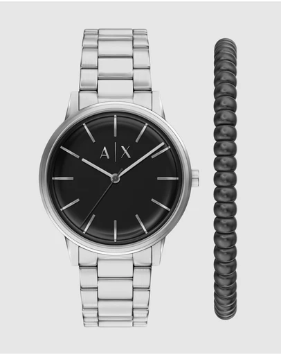 Armani Exchange - Silver Tone Analogue Watch
