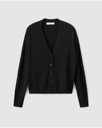 M.N.G - V-Neck Knitted Cardigan