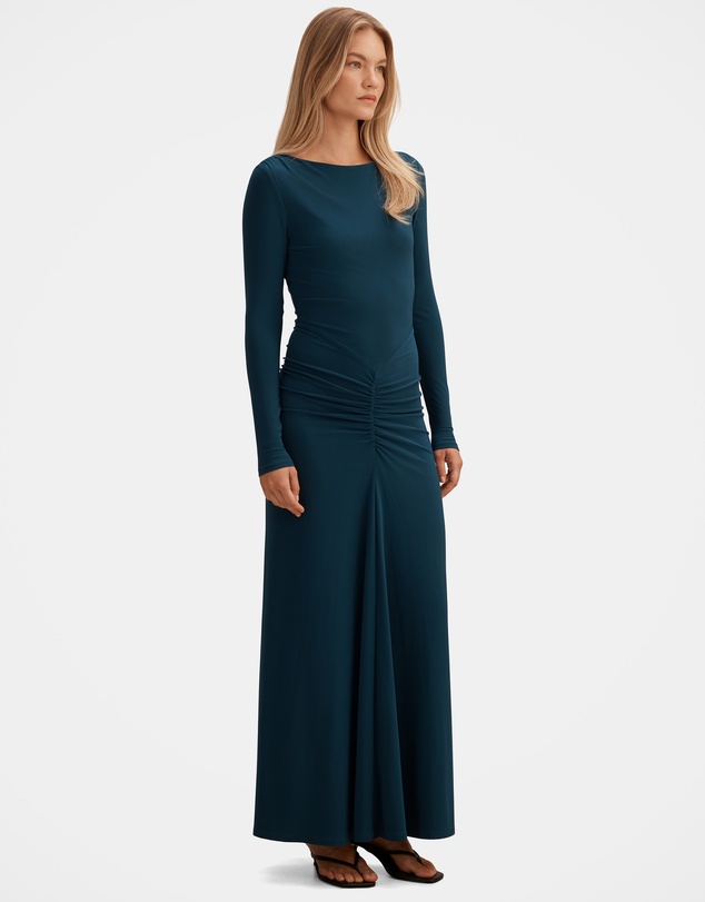 Forever New - Avery Ruched Jersey Maxi Dress