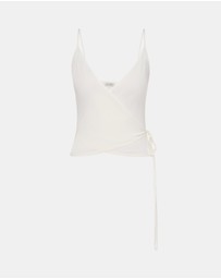 St. Agni - Ballerina Wrap Knit Top