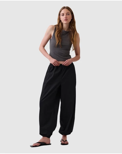 GAP - Poplin Balloon Pants