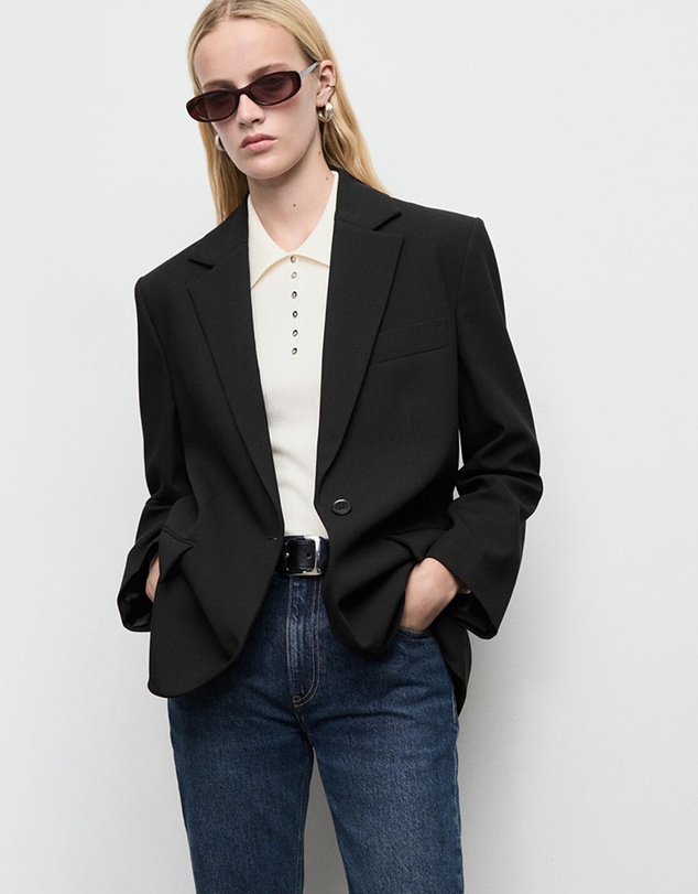 M.N.G - Straight Jacket With Flap Pockets