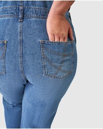 Indigo Tonic - Hailey Denim Overalls