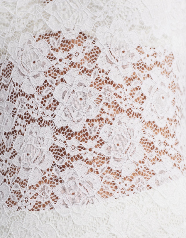 Dazie - Limelight Lace Rosette Maxi Dress