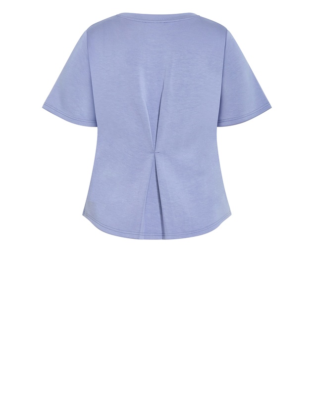 City Chic - Mae Short Sleeve Sweat Top