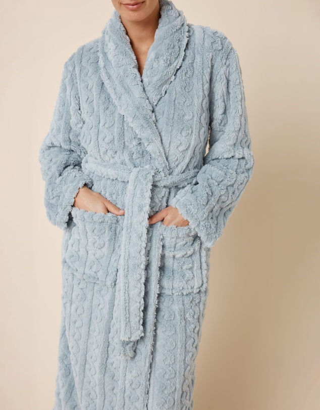 Gingerlilly - Gabriella Plush Long Robe