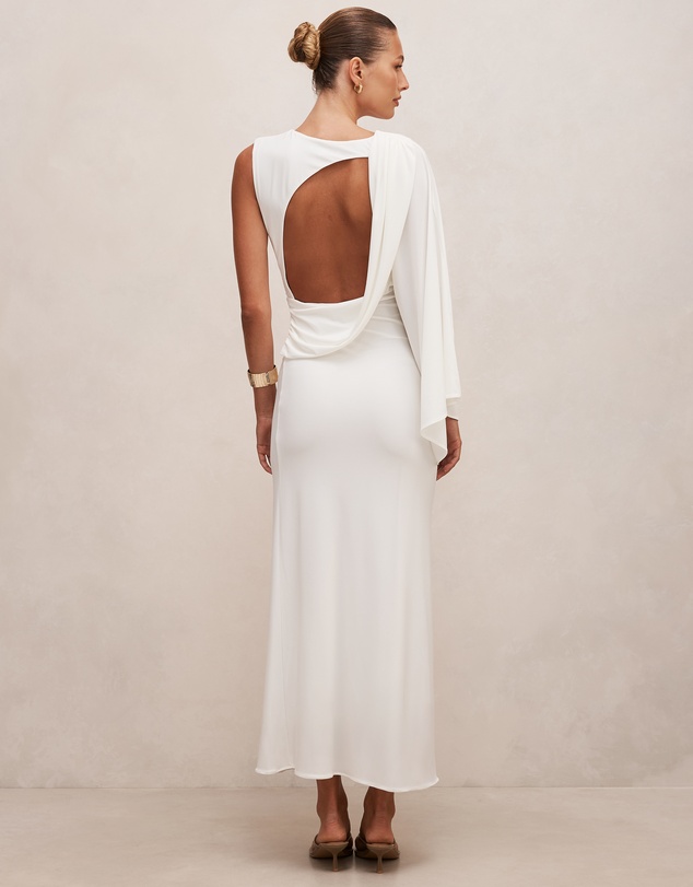 Forever New - Fleur Cape Shoulder Maxi Dress