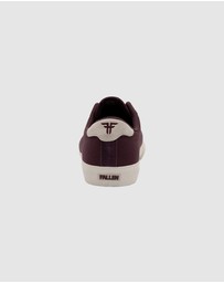 Fallen Footwear - Fallen Footwear Bomber Suede/Cotton Men Shoes Wine/Bone