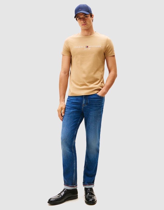 Tommy Hilfiger - Logo Embroidery Slim T-Shirt