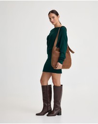 Oxford - Juliette Knitted Rib Dress