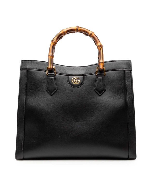 Pre-Loved by Azura Reborn - Pre-Loved Medium Bamboo Calfskin Diana Tote