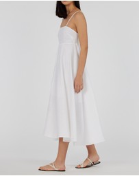 Amelius - Corinna Linen Midi Dress