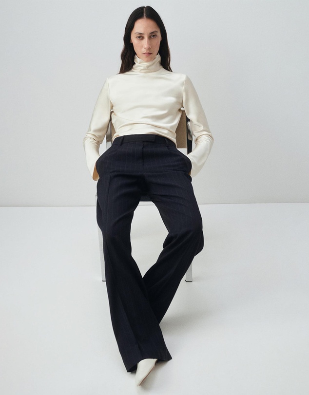 M.N.G - Pinstripe Suit Trousers