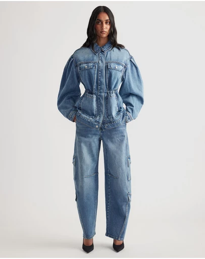 Decjuba - Alyssa Cinched Denim Jacket