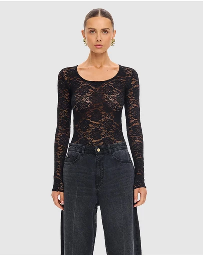 KIVARI - Bonnie Lace Bodysuit