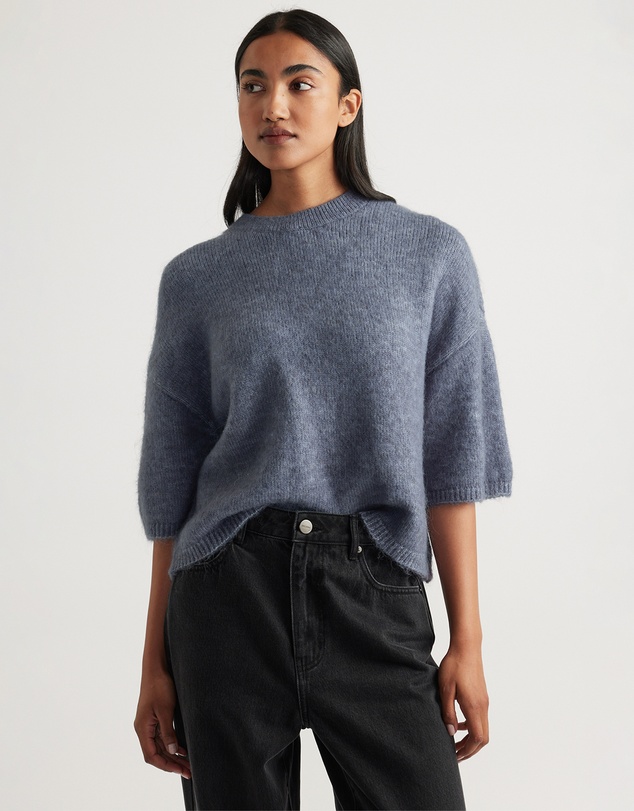 Decjuba - Lola Fluffy Knit Tee