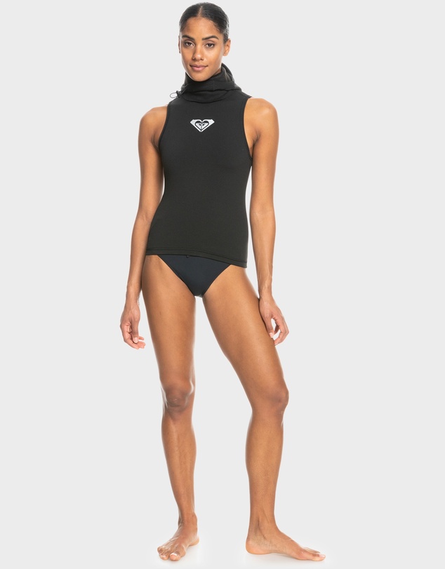 Roxy - Womens 2mm Swell Series Hooded Wetsuit Vest