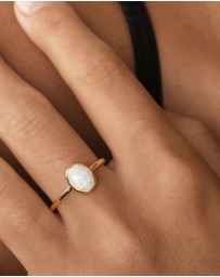 Von Treskow - Large Oval Czelline Opal Ring