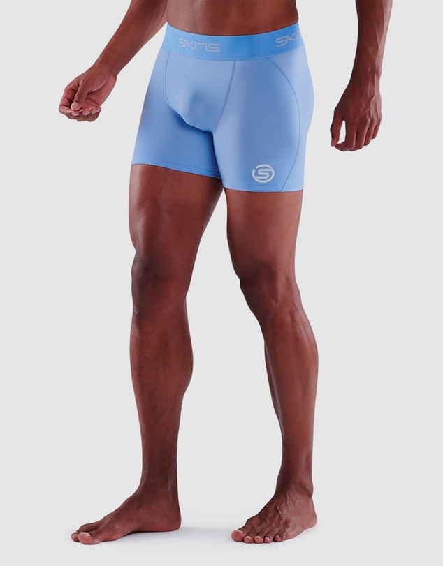 SKINS - SKINS Compression Men's Series-1 Activewear Short Sky Blue