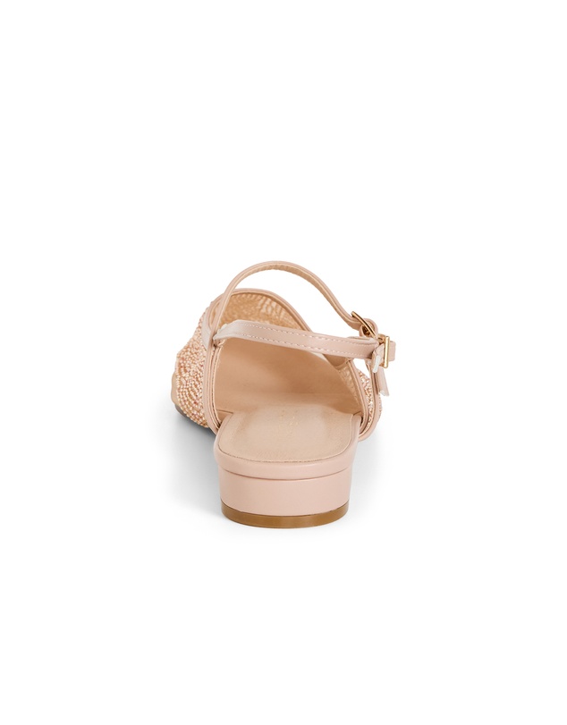 City Chic - WIDE FIT Lily Bead Flat
