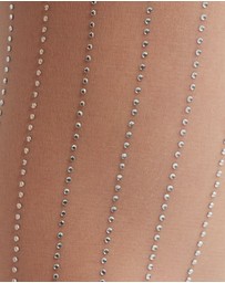 High Heel Jungle - Linear Crystal Tights